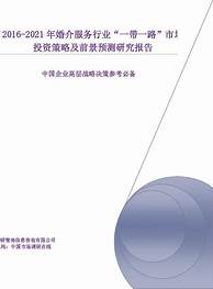 婚恋创业商业计划书(图2) 婚恋创业商业计划书(图2)